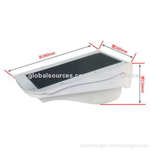 Solar Powered Motion Sensor Light